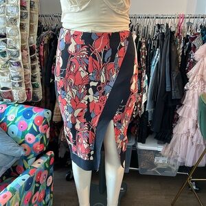 Rachel Rachel Roy sweater skirt with slit at front